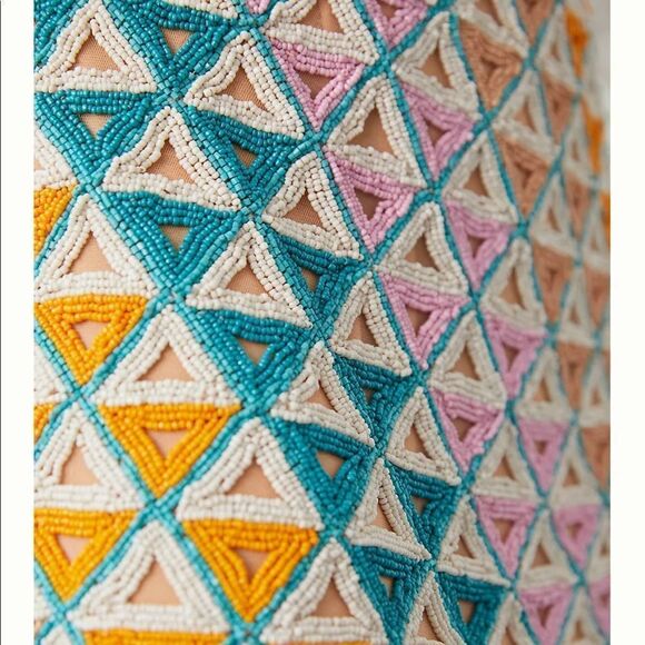 NWT Anthropologie Walter Baker Slim Hand-Beaded Mini Skirt Size 4 B-1321 - Picture 2 of 7